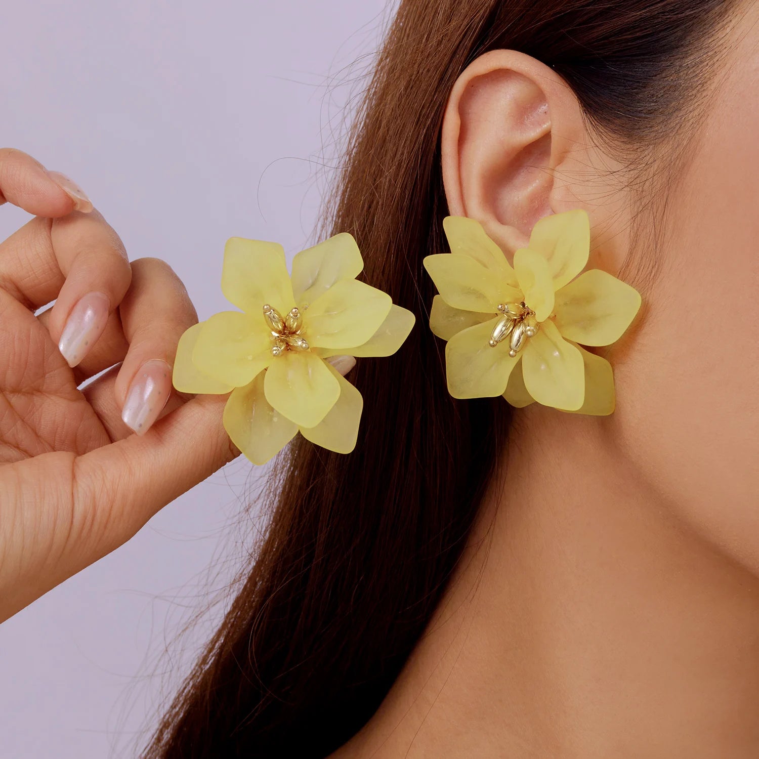 Floral Statement Earrings