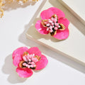 Bold Floral Statement Earrings