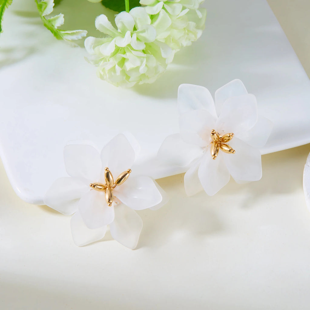 Floral Statement Earrings
