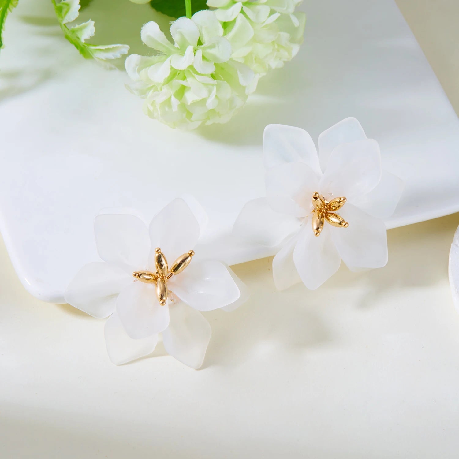 Floral Statement Earrings