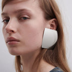 Sculptural Metal Statement Earrings