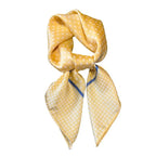 Women's Silk Scarfs Polka Dot Print Versatile Fashionable Trendy Harajuku Elegant Sun Girls Protection Small Square Scarfs Cute