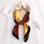 Scarf Women Silk Satin Scarf for Women Neckerchief  luxury Scarf Foulard Women Bandana Silk Scarves Laven Official Store WJ002