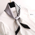 Scarf Women Silk Satin Scarf for Women Neckerchief  luxury Scarf Foulard Women Bandana Silk Scarves Laven Official Store WJ002