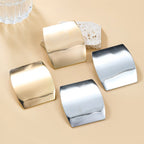 Sculptural Metal Statement Earrings