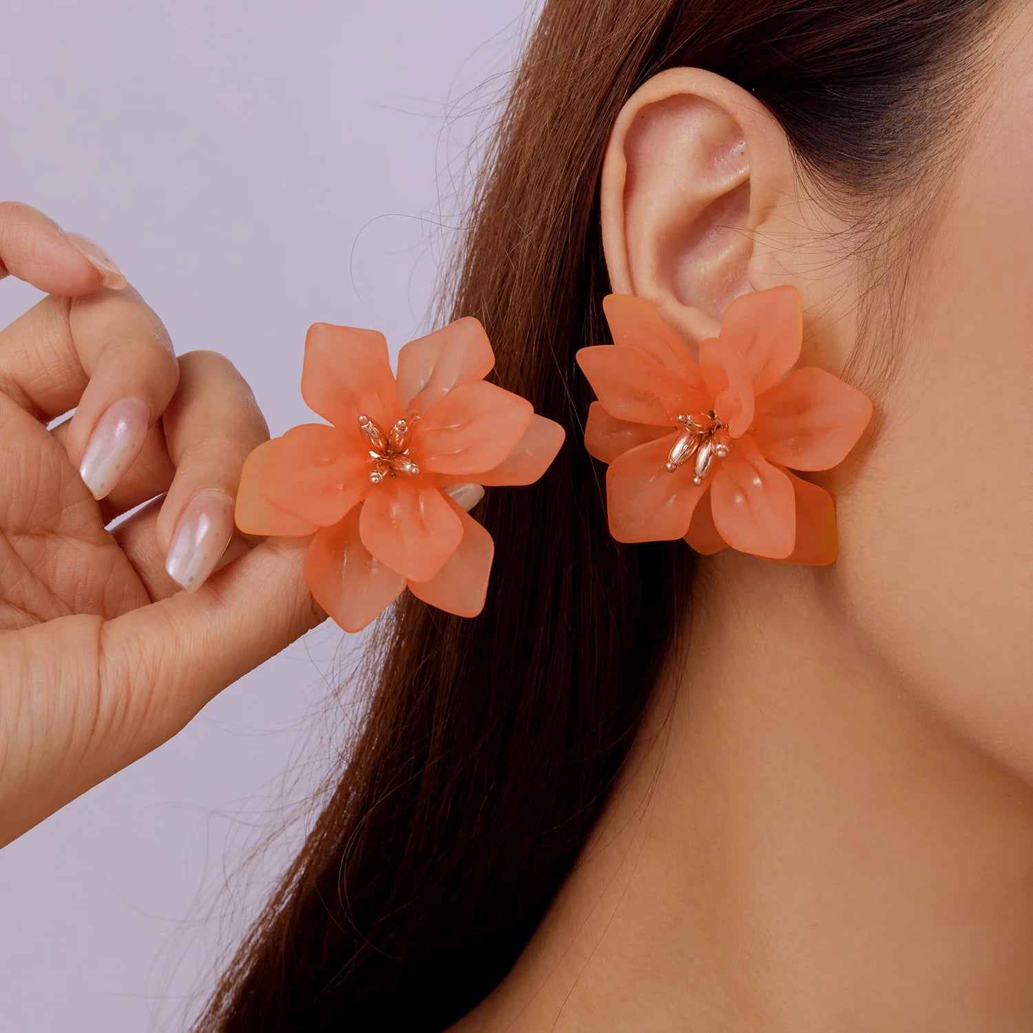 Floral Statement Earrings